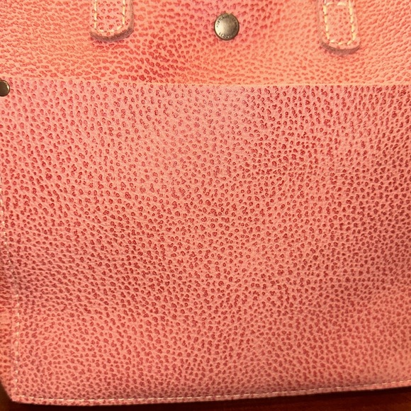 Portland Leather Mini Crossbody Tote Pink - Picture 6 of 11